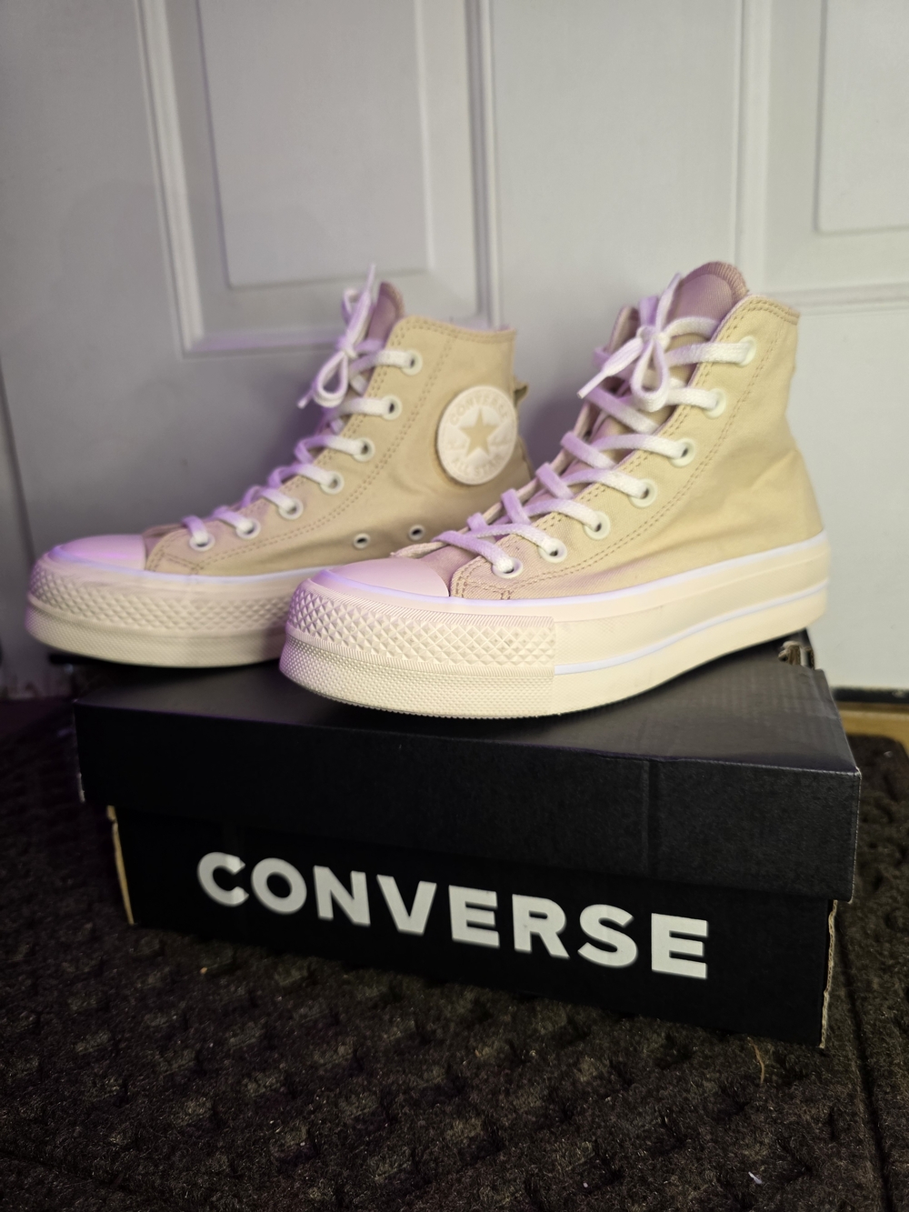 Converse Women's Chuck Taylor All Star High Top Sneakers - Cream